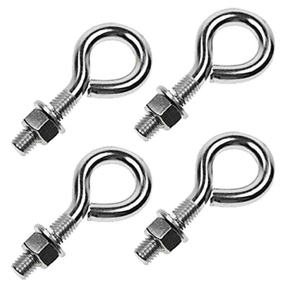 Eye Bolts - Stainless Steel Type 316 - Non Welded - 1/2" x 6" - 4 Pa