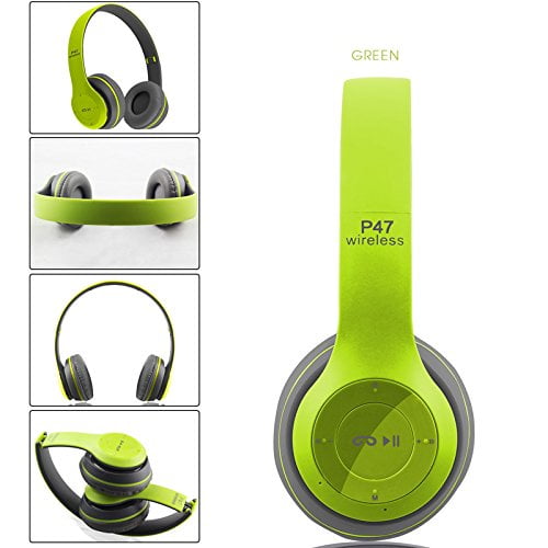 NSA P47 Bluetooth 4.2 Headphones Stereo Headset Wireless Foldable Mic
