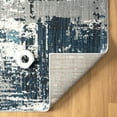 thumbnail image 5 of Luxe Weavers Modern Abstract Distressed Blue 5x7 Area Rug for Living Rooms and Bedrooms, 5 of 11