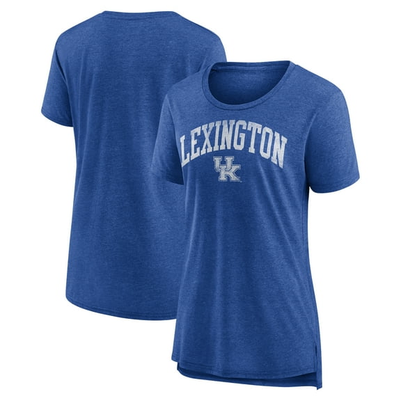 Men's Royal Kentucky Wildcats Arched City Tri-Blend T-Shirt