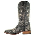 thumbnail image 4 of Corral Boots Womens Dragonfly Embroidered Square Toe Cowboy  Tall Boots, 4 of 5