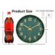 thumbnail image 3 of Reloj de Pared Moderno Mabpedo Digital 25 cm Batería Oro Verde, 3 of 9