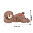 thumbnail image 3 of WIFKLSIIPG Sleeping Bear Sounding Toy Heartbeat Soothing Pet Dog Pillow, 3 of 7