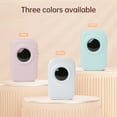 thumbnail image 4 of TFixol Compact Pink D30 PRO Thermal Printer with 203dpi Resolution, 15mm Label Width, Built-in Cutter, Bluetooth 5.0, Compatible with Android/iOS, Includes 1 Roll of Continuous Labels (15mm*5.4m) and, 4 of 6