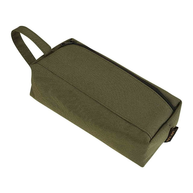 Cloth Storage Bags with Zipper Large-Capacity Pencil Case Solid Color Student Stationery Storage Pencil Case Student Oxford Cloth Stationery Bag Cloth Pencil Case with Zipper