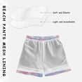 thumbnail image 5 of Kids' Beach Pants Comfortable Swim Trunks Cute Pastel Rainbow Background Shorts for Pool Vacation and Lounge Wear 2T, 5 of 8