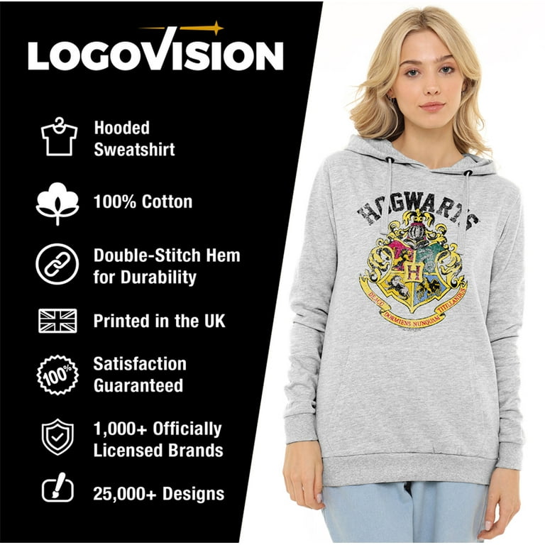 Harry Potter Hogwarts Logo' Women's Hoodie