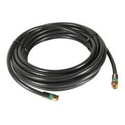 Philips PH5206 - RF cable - F connector male to F connector male - 25 ft - quad shielded coaxial