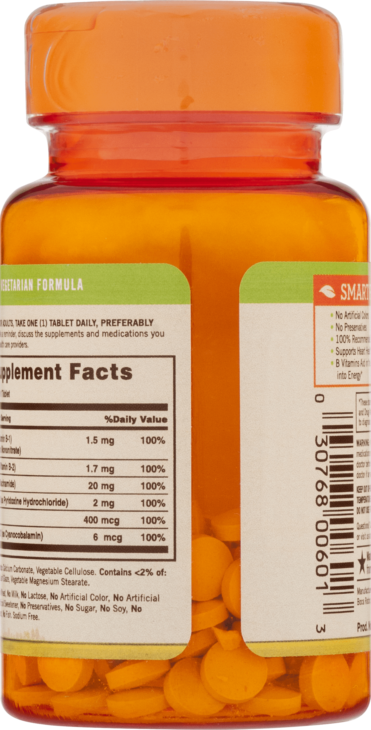 Sundown Naturals B Complex Tablets - 100 CT