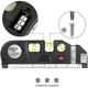 thumbnail image 5 of Niveles láser, herramienta de medición multipropósito, nivel de burbuja, nivel láser, cinta métrica, regla métrica horizontal y vertical horizonte retráctil autonivelante (batería incluida esquí esquí Gafas de esquí, 5 of 5
