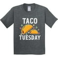 thumbnail image 3 of Inktastic Taco Tuesday Youth T-Shirt, 3 of 5