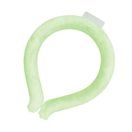 Neck Cooling Tube Heat Dissipation No Water Droplets Soft Wearable Cooling Neck Green
