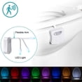thumbnail image 4 of Luz LED con Sensor de Movimiento para Inodoro, 8 Colores, Luz Inteligente para Inodoro, 4 of 5