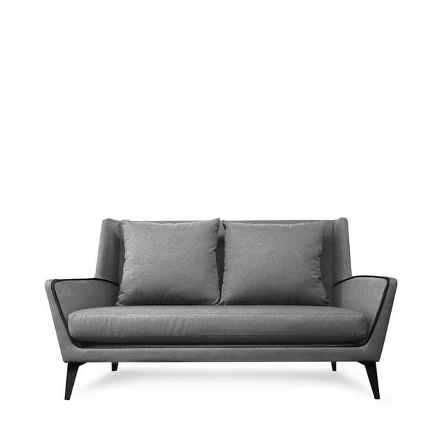 Love Seat Kessa Muebles Julian Gris