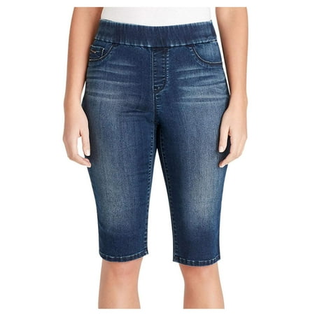 Nine West Womens Heidi Pull-On Skimmer Yoga Stretch (Best Jeans For The Price)