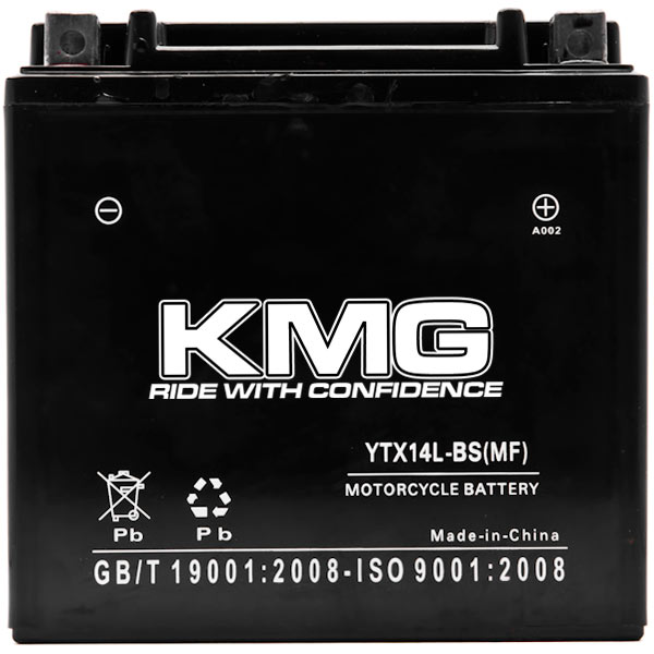 YUASA-Batterie KAWASAKI 1200ccm ZRX 1200 Baujahr 2001-2004 YTX14-BS