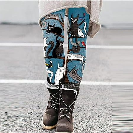 

TIANEK Casual Print Mid Waist Loose Long Yoga Fluffy Pajama Pants Clearance