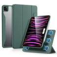 thumbnail image 2 of ESR Hybrid Case Compatible with iPad Pro 12.9 Inch (2022/2021), iPad Pro 12.9 Case with Pencil Holder, Detachable Magnetic Cover, Vertical Stand, Rebound 360 Series, Green, 2 of 8