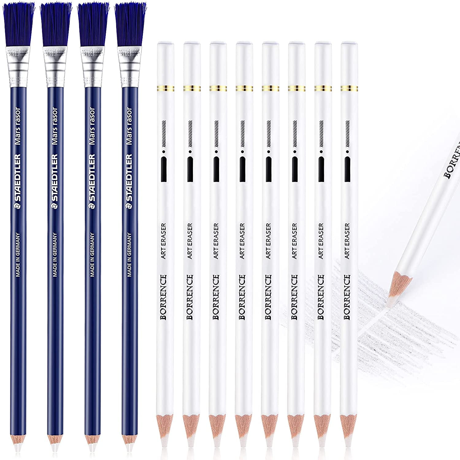 1pc / Modify Pen Style Change Details Eraser Highlight Modeling Pencil Eraser  Used To Design Drawing Comic Art Supplies - Eraser - AliExpress