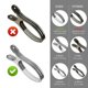 thumbnail image 5 of Extra Large Stainless Steel Clothespins, Heavy Duty Windproof Multipurpose Strong Clamping Force for Beach, Home & Outdoor, Smooth Edges Rounded, 5 of 5