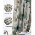 thumbnail image 3 of Watercolor Dandelion Blackout Curtains for Bedroom Living Room Darkening Curtains 63 Inches Long Spring Floral Botanical Vintage Beige Window Curtain 2 Panels Set Window Treatment Drapes 42"x63", 3 of 9
