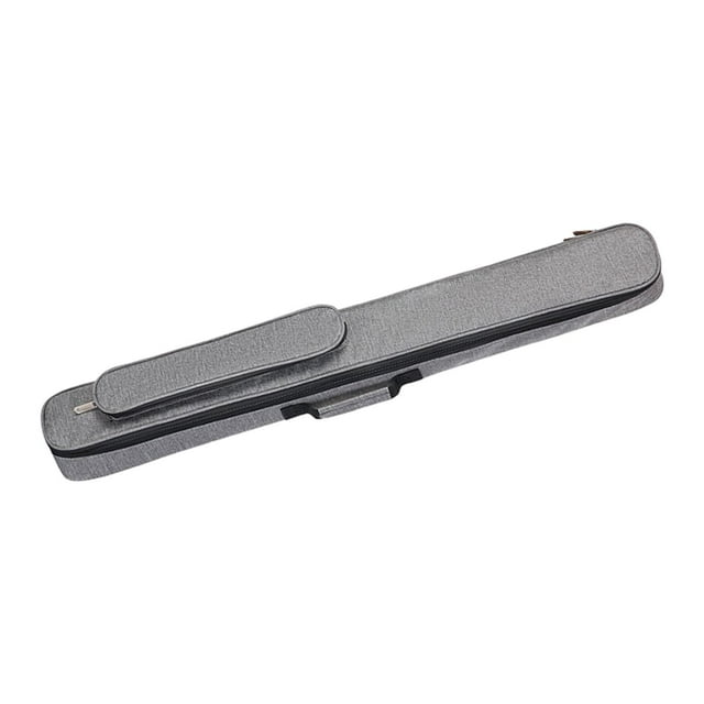 jinwen Étui pour 1/2 Queue de Piscine Pochette de Rangement Portable à Fermeture Éclair pour Adultes Entraînement d'Exercice Gris