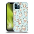 thumbnail image 1 of Head Case Designs Cutesy Doodles Rabbit Soft Gel Case Compatible with Apple iPhone 12 / iPhone 12 Pro, 1 of 7