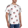 thumbnail image 5 of Rocae Umbrella Cat for Men's Moisture-Wicking Crew Tee - T-Shirt for Sports, Outdoor Activities, and Casual Wear3X-Large, 5 of 9