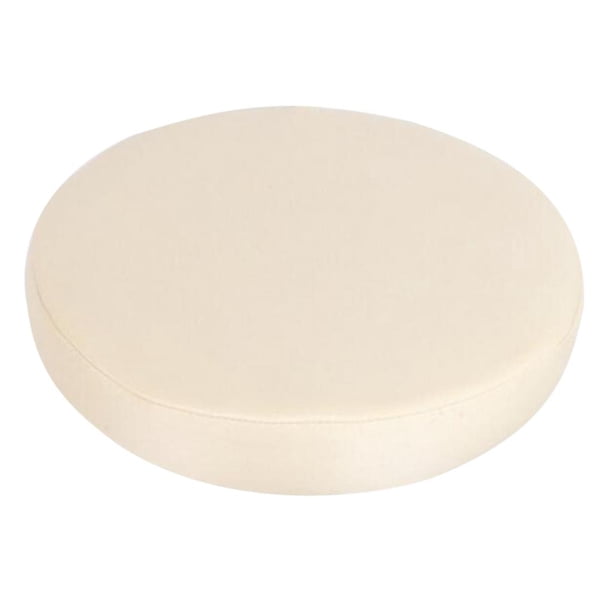 Funda impermeable antideslizante para taburete de bar, funda para asiento de silla elevadora redonda Beige_33x1cm