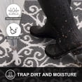 thumbnail image 3 of 2Pack Yamaziot 2'x8' Runner Rug for Long Hallway, Runners Rugs for Floor Mat, Non Slip Washable Gray Carpet, 3 of 6