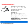 thumbnail image 2 of Automatic Transmission Conductor Plate - Compatible with 2000 - 2003 Mercedes-Benz ML55 AMG 2001 2002, 2 of 2