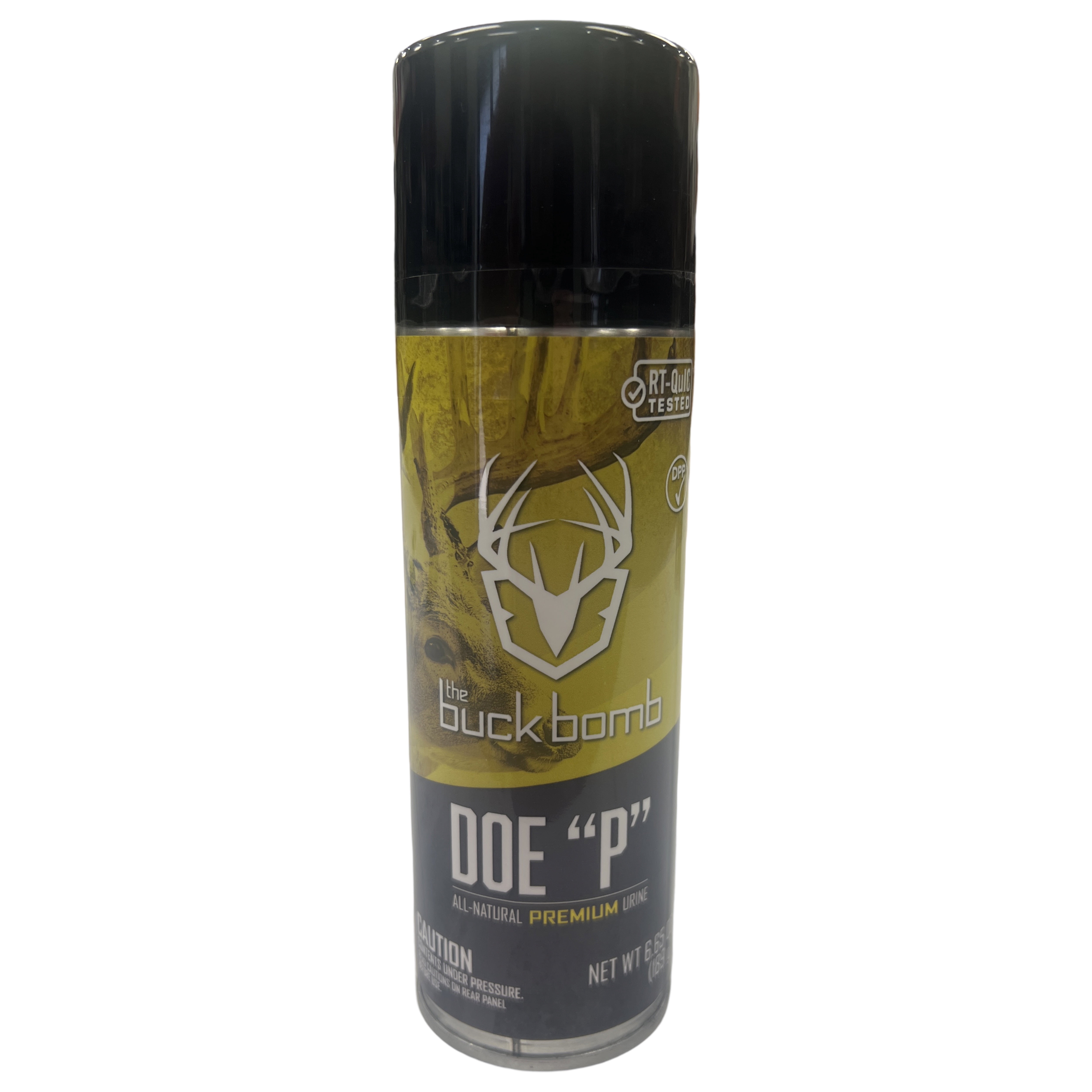 Hunters Specialties Buck Bomb Natural Doe 'P' Aerosol Scent 6.65 oz - Deer Attractant for Pre and Post Rut