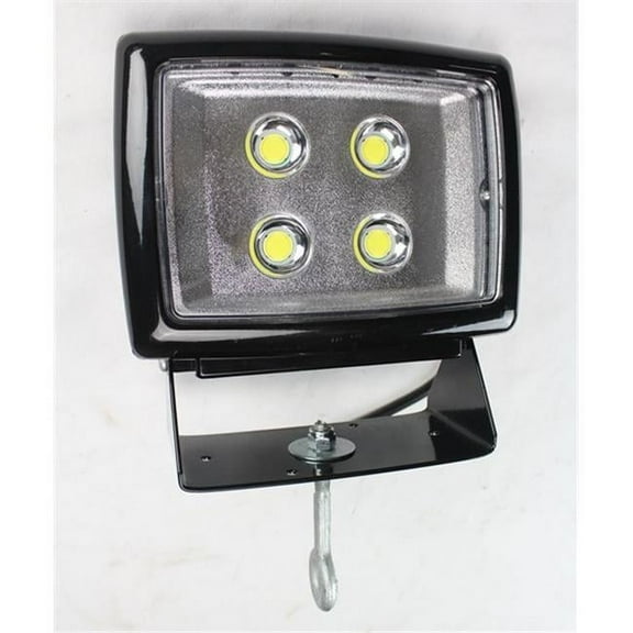 Larson Electronics LEDWP-500-IB 50 watt LED Wall Pack Light with Eye Bolt Mount, 500W Quartz Halogen Equivalent