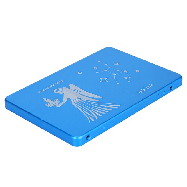 Disco duro externo portátil de estado sólido Hsthe Sea Mobile de 2,5 pulgadas, de metal azul Virgo, SSD para PC y ordenador, 8 GB