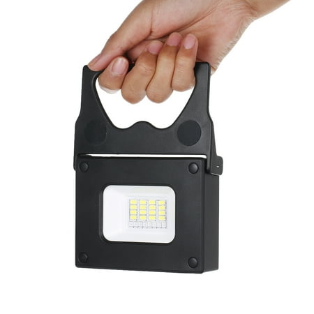 Portable LED Pocket Floodlight Mini Power Bank USB Charging High Bright 3 Dimmable Spotlight Work Light for Outdoor Camping Hiking