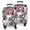 Pioneer Flower Floral-1, variant on Pioneer Flower Floral Print Pattern Luggage Cover Fashion Suitcase Cover Baggage Covers Fit 25-28 Inch Luggage (Go Travel)