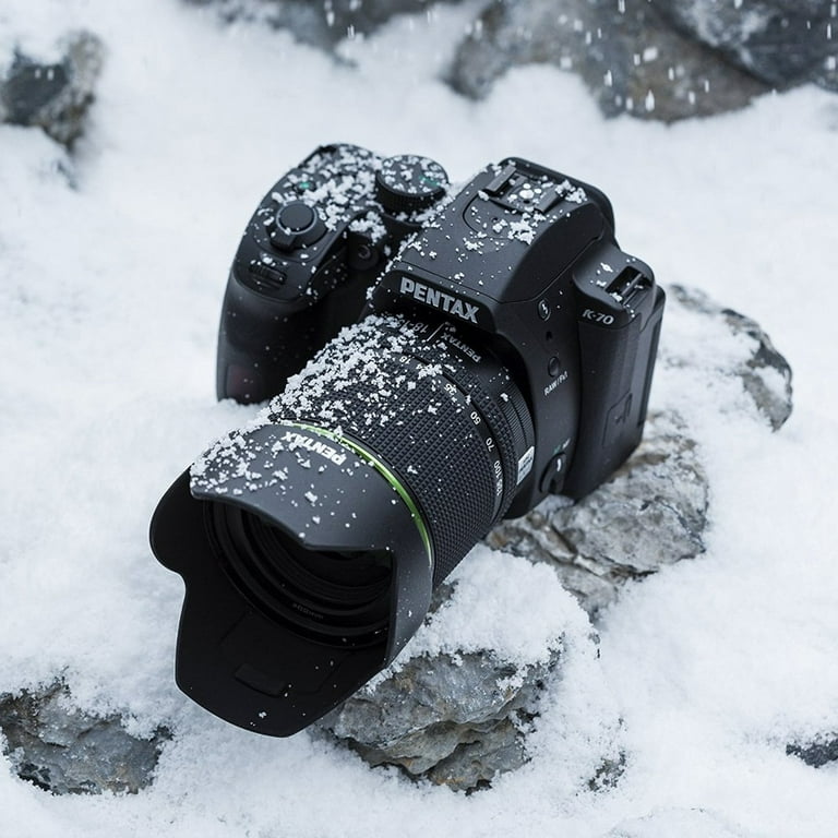 Pentax K-70 24.2 Megapixel Digital SLR Camera with Lens, 0.71