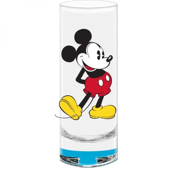 Mickey Mouse Mickey Mouse Verre à Shooter Fond Bleu 1,5 oz Bleu