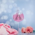 thumbnail image 4 of Copa de vino con monograma gomoso personalizado, 16 oz, letra A, 4 of 8