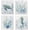 A.seahorse, variant on Coastal Swedish Dishcloths for Kitchen, 4 Pack Dish Towels Washing | Summer Kitchen Dish Towels for Washing Dishes, Sweet Decor, Sponge Cloths for Cleaning Baking Cooking