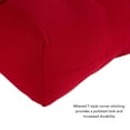 thumbnail image 5 of Sunbrella Canvas Jockey Red 44 x 17 in. Outdoor Swing/Bench Cushion by Greendale Home Fashions, 5 of 9