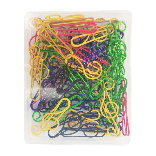 Fixing Clip Music Themed Colorful Metal Paper Clips Set for Organization and School Supplies