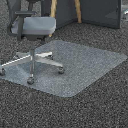 Deflecto 45 x 53 Chair Mat for High Pile Carpet, Rectangular