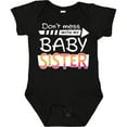 thumbnail image 3 of Inktastic Don't Mess with my Baby Sister Boys or Girls Baby Bodysuit, 3 of 5