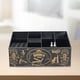 thumbnail image 4 of Estuche para herramientas de peluquero, caja de almacenamiento de suministros de peluquero profesional portátil y duradera para horquilla, aseo, maqui Negro, 4 of 8