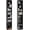 Black, variant on WoofPaw 8-Tier Slim Media Tower Rack, Tall Narrow Bookcase, with 4 Adjustable Shelves, 8-Cube Bookshelf, Open Display Shelf for Home Office, Small Spaces, White,2 Pack