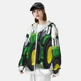 thumbnail image 3 of Balery big farm tractor Sudadera ligera de manga larga con capucha y protección solar UPF 50+ para hombre y mujer, ideal para pesca y running-X-Large, 3 of 7