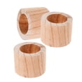 thumbnail image 2 of 3Pcs Bark Planter Wood Flower Container Wooden Barrel Bucket Flower Pot Rustic Plant Pot Succulent Cactus Vase For Party Decor Khaki, 2 of 8