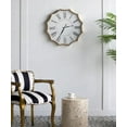 thumbnail image 3 of A&B Home Decorative Wall Clock - Metal Gears Wall Clock with Roman Numeral for Home Office Kitchen Décor, D24 x 3", 3 of 5