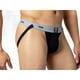 thumbnail image 4 of Men's Bike BAS308 Swimmer Cut Jockstrap (Black M), 4 of 5